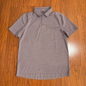 lululemon athletica Gray Polo Shirt